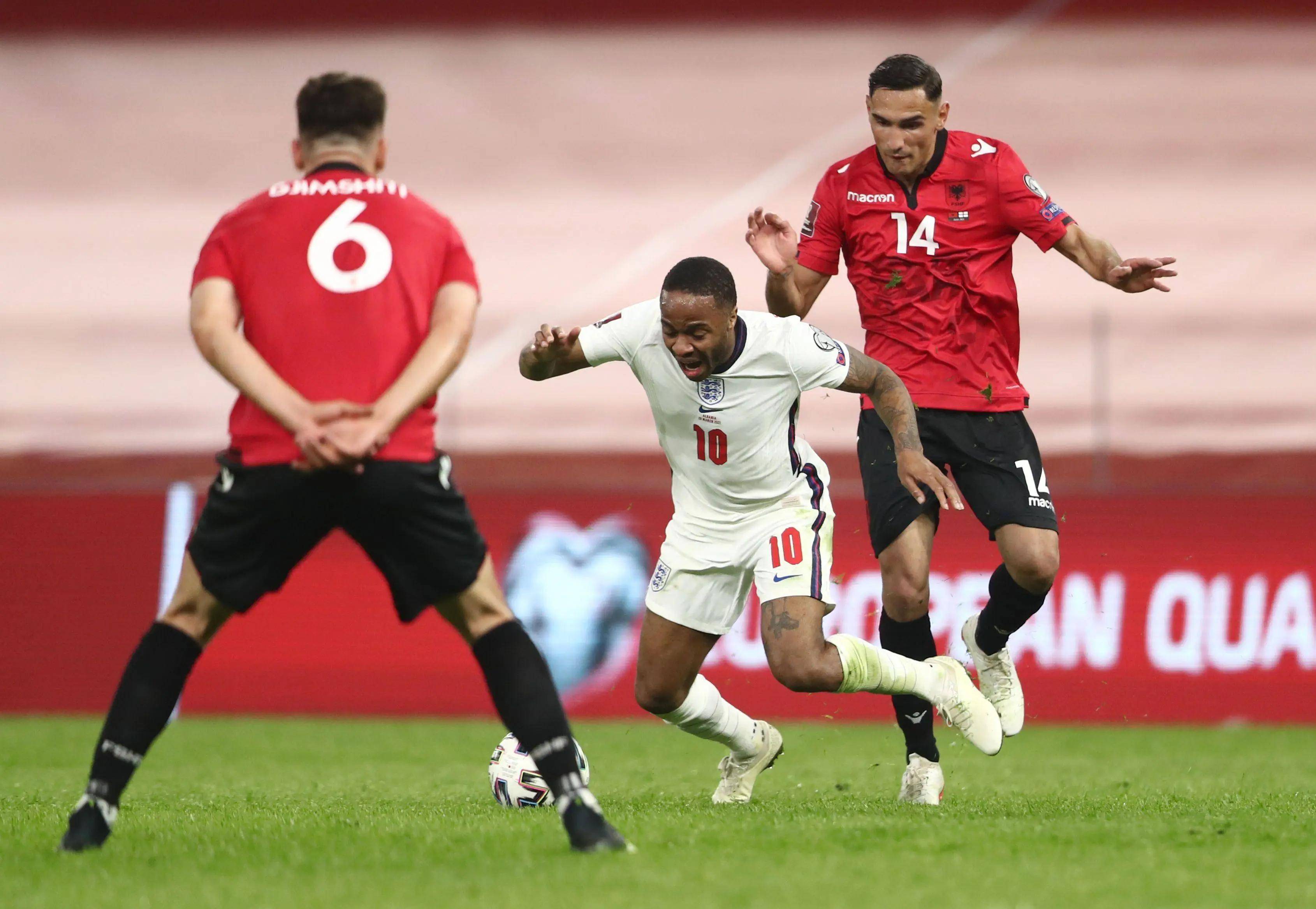 英格兰主场2-1逆转阿尔巴尼亚的简单介绍