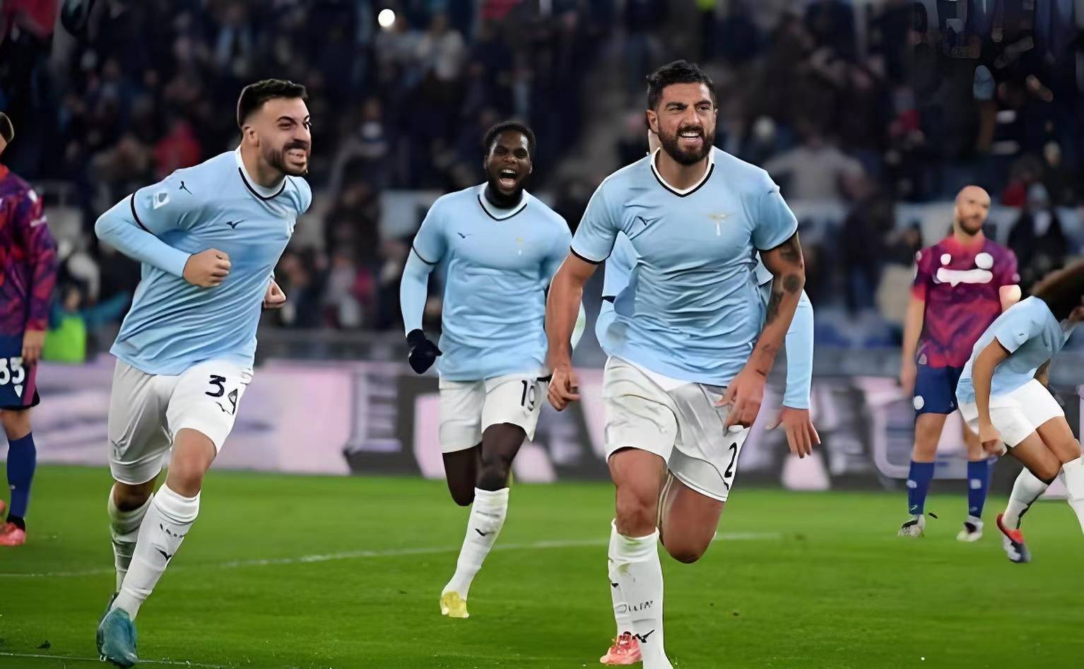 拉齐奥取胜绿城，取得主场优势